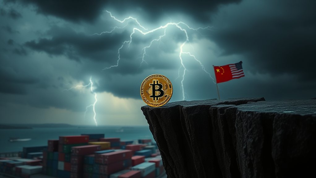 bitcoin under trade war threat