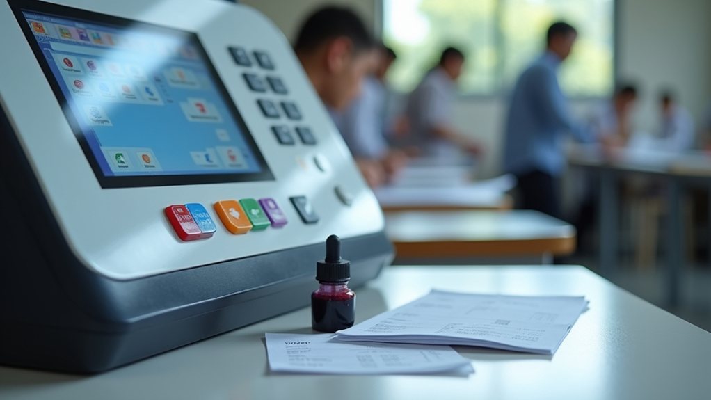 voting with electronic machines